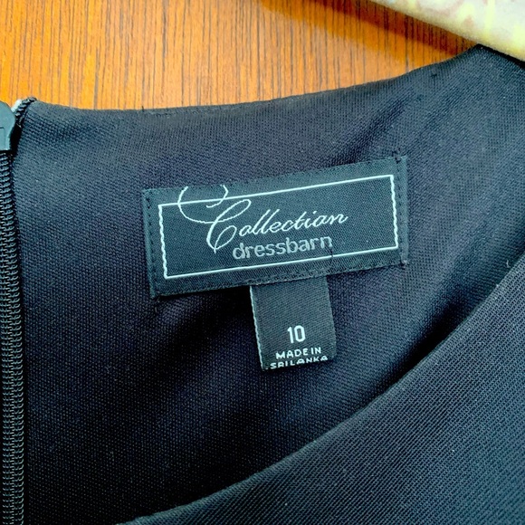 Black dress with Embellishment, size 10 - Picture 3 of 4